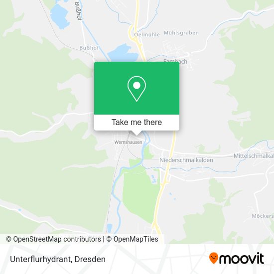 Карта Unterflurhydrant