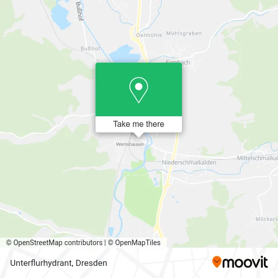 Карта Unterflurhydrant