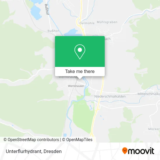 Карта Unterflurhydrant