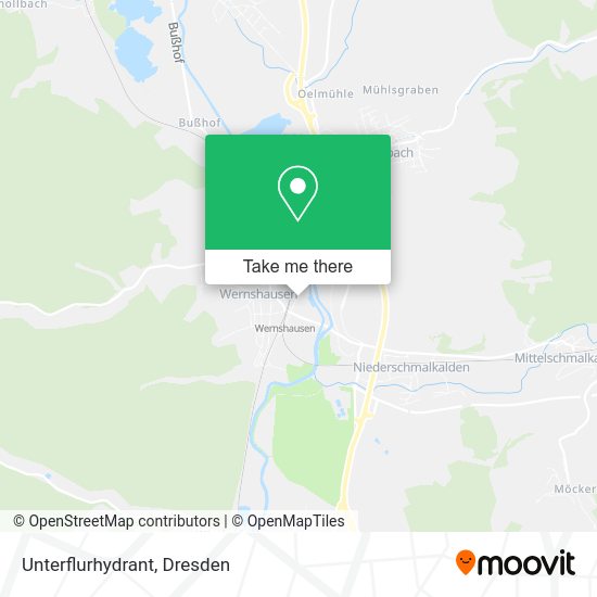 Карта Unterflurhydrant
