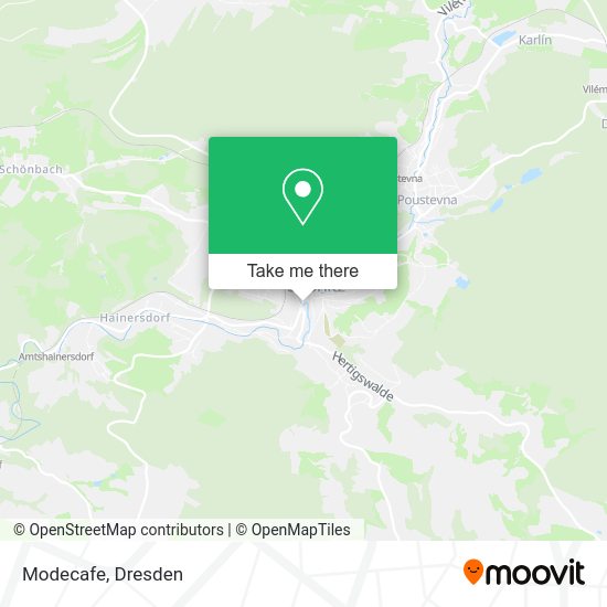 Карта Modecafe