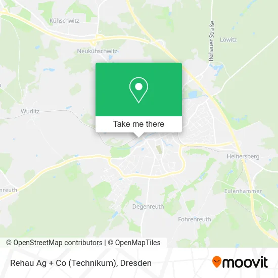 Карта Rehau Ag + Co (Technikum)
