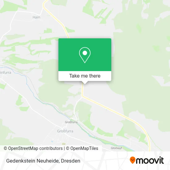 Карта Gedenkstein Neuheide