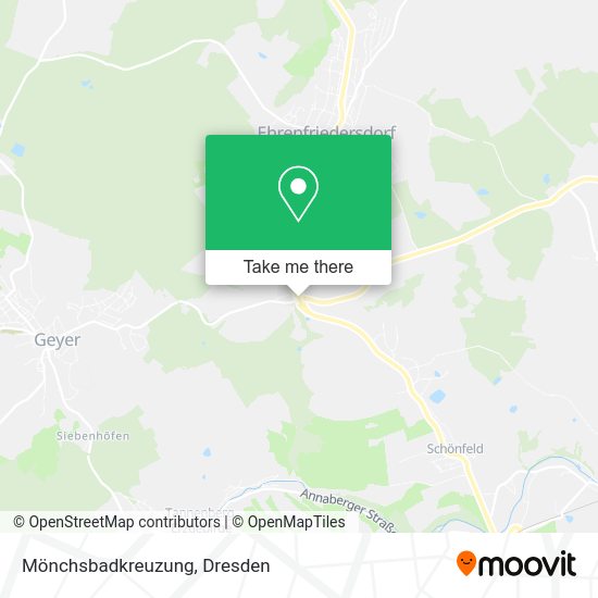 Карта Mönchsbadkreuzung