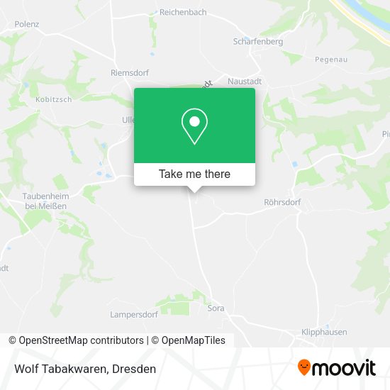 Карта Wolf Tabakwaren