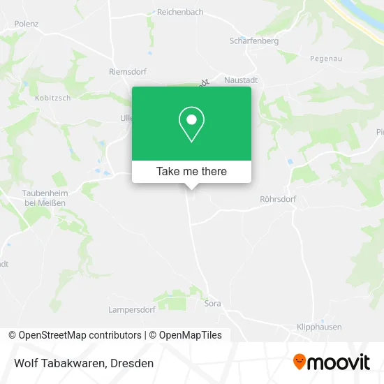 Карта Wolf Tabakwaren