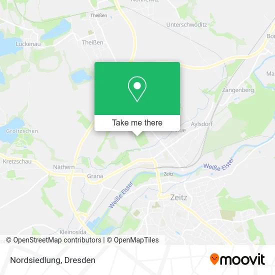 Карта Nordsiedlung