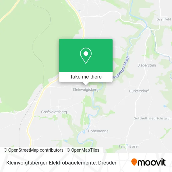 Карта Kleinvoigtsberger Elektrobauelemente