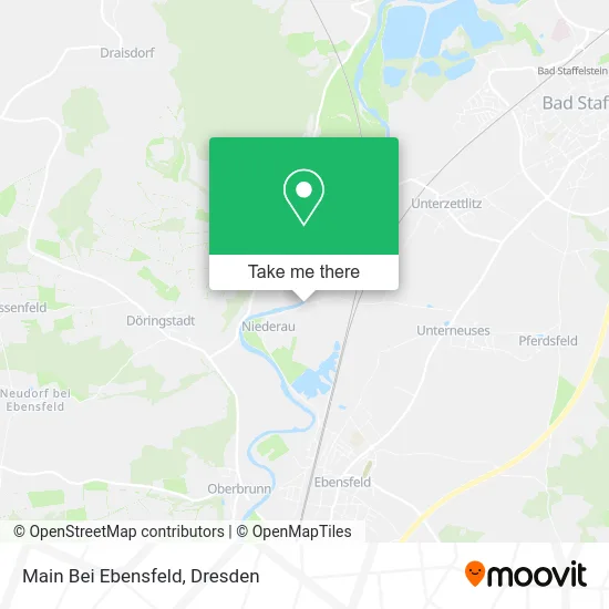 Карта Main Bei Ebensfeld