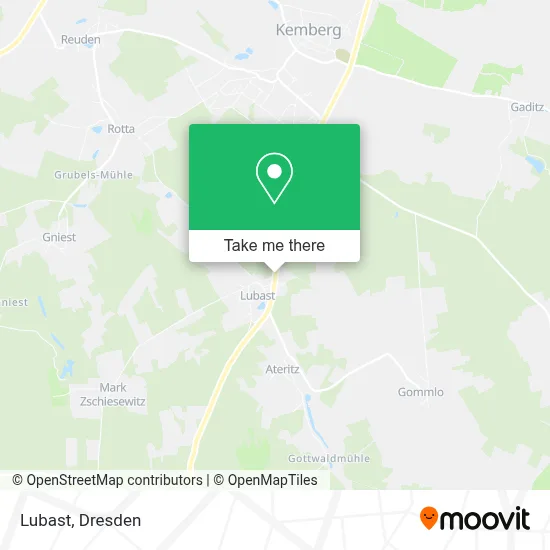 Lubast map