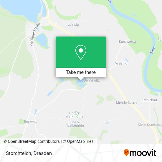 Карта Storchteich