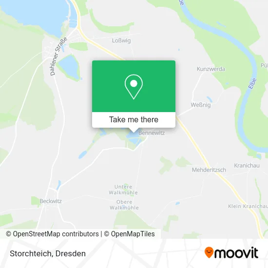 Карта Storchteich