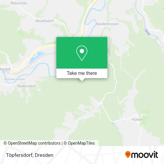 Töpfersdorf map
