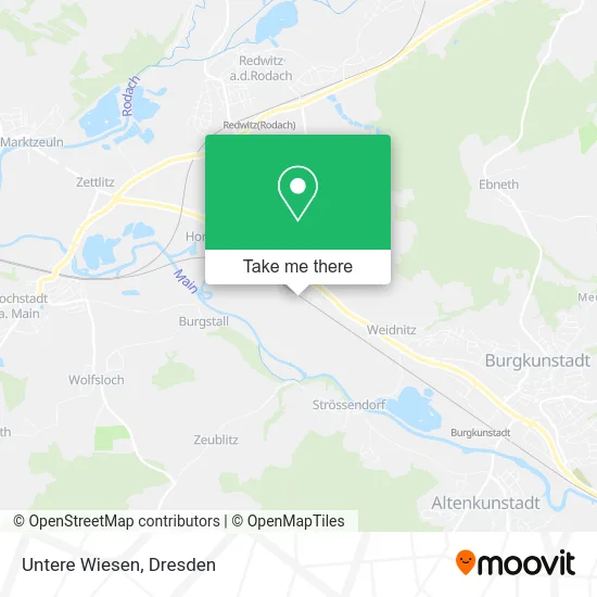 Карта Untere Wiesen