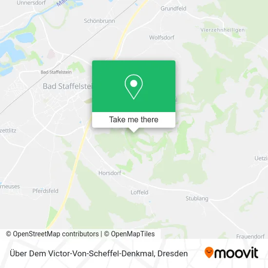 Карта Über Dem Victor-Von-Scheffel-Denkmal