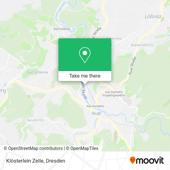 Карта Klösterlein Zelle