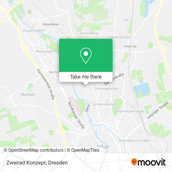 Карта Zweirad Konzept