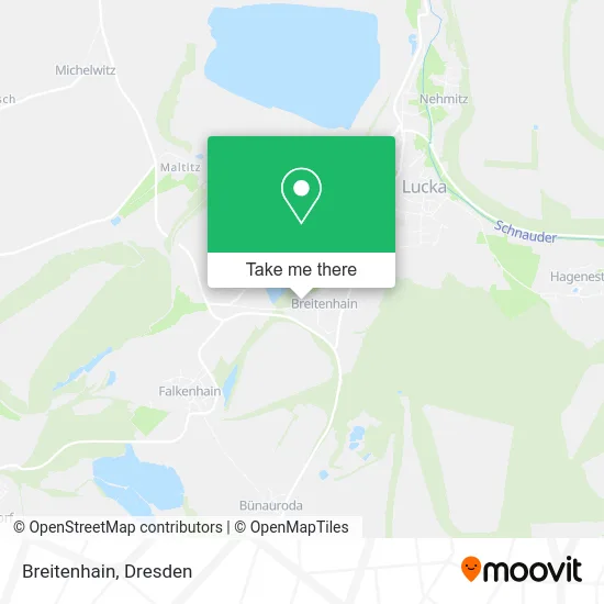 Карта Breitenhain