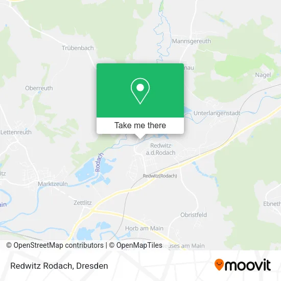 Карта Redwitz Rodach