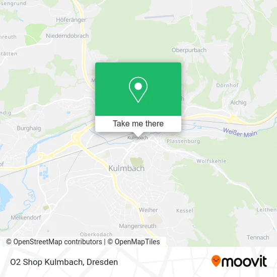 Карта O2 Shop Kulmbach