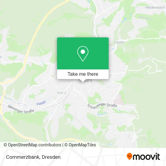 Карта Commerzbank