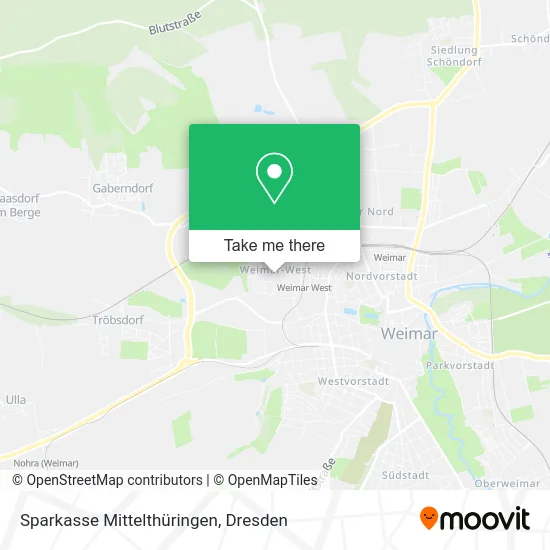 Карта Sparkasse Mittelthüringen