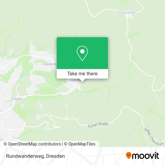 Карта Rundwanderweg