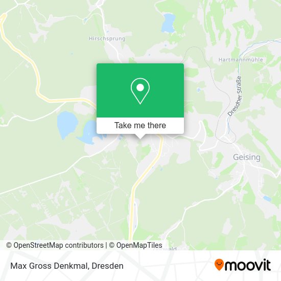 Карта Max Gross Denkmal