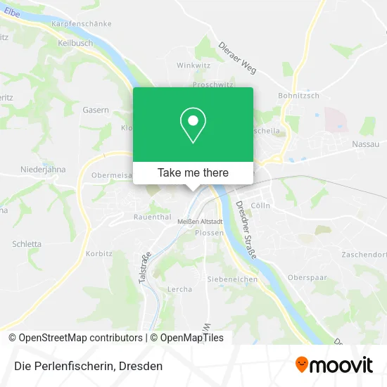 Карта Die Perlenfischerin