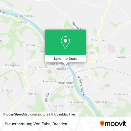 Карта Steuerberatung Von Zahn