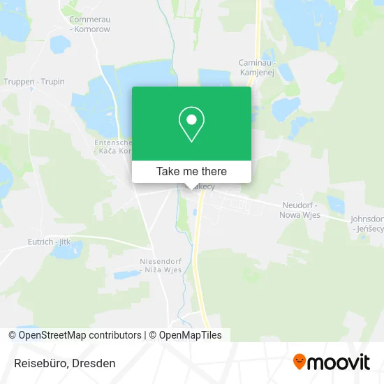 Карта Reisebüro