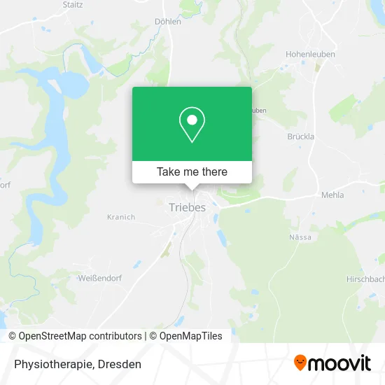 Карта Physiotherapie