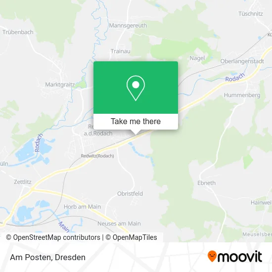 Карта Am Posten