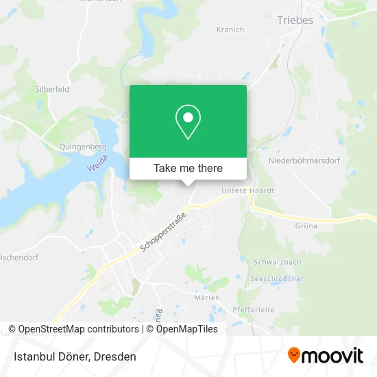 Карта Istanbul Döner