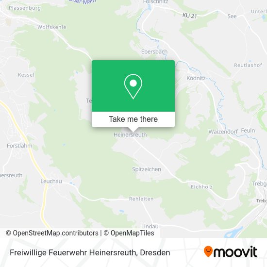 Карта Freiwillige Feuerwehr Heinersreuth