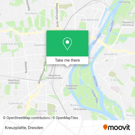 Карта Kreuzplatte