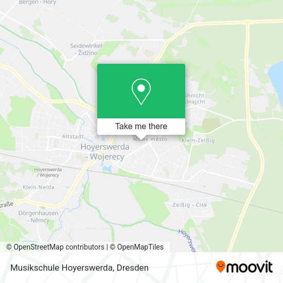 Карта Musikschule Hoyerswerda