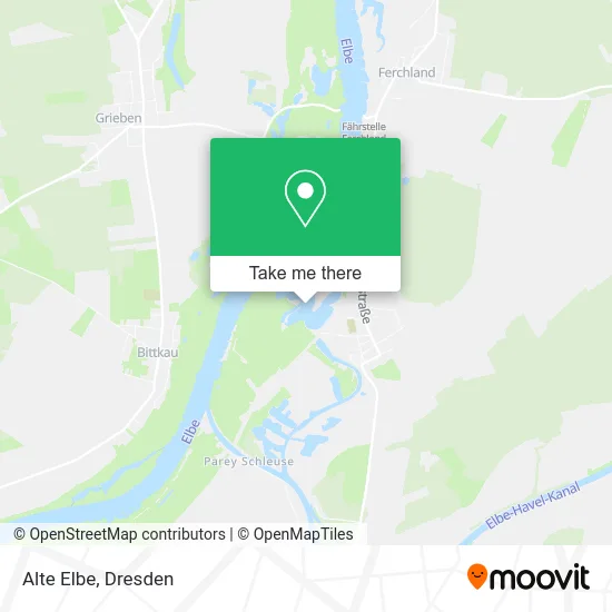 Карта Alte Elbe