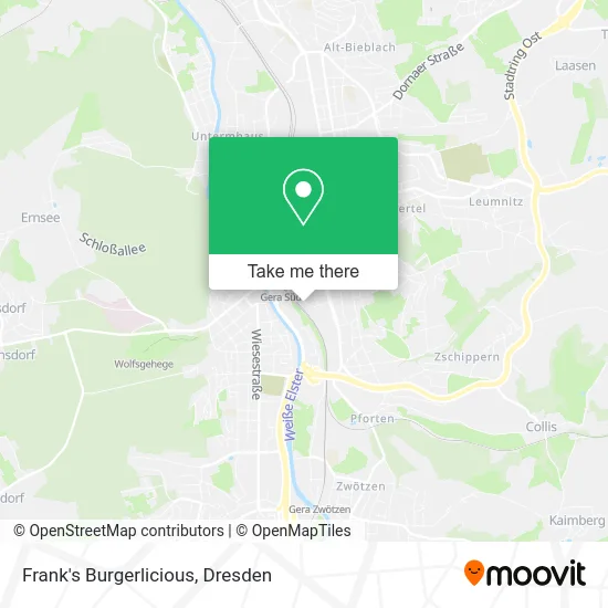 Карта Frank's Burgerlicious