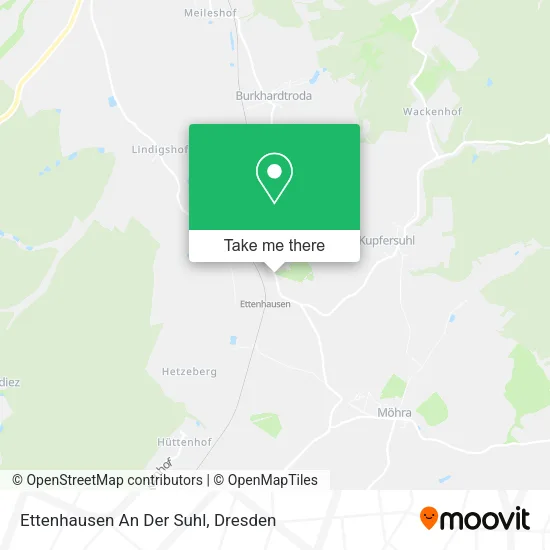 Ettenhausen An Der Suhl map