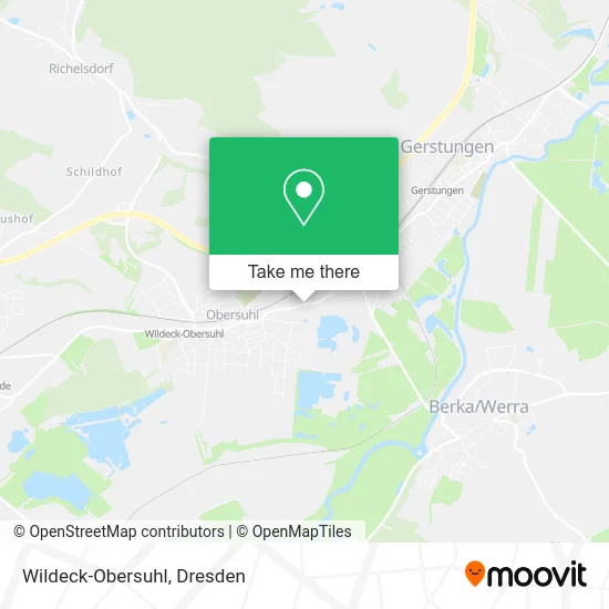 Карта Wildeck-Obersuhl