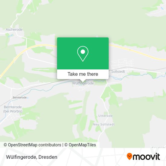 Карта Wülfingerode