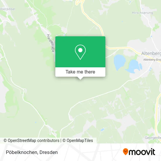 Карта Pöbelknochen
