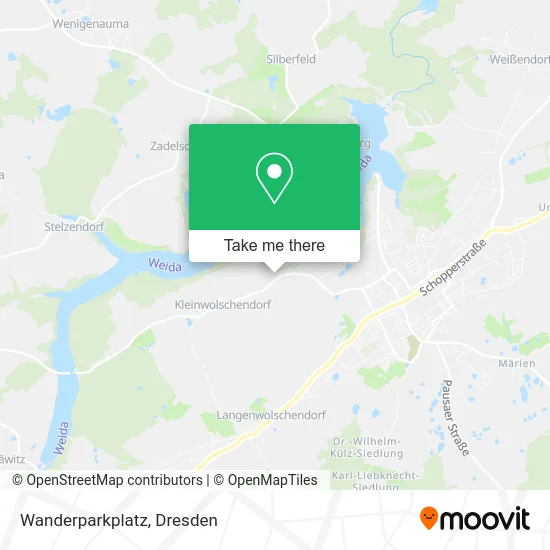 Карта Wanderparkplatz
