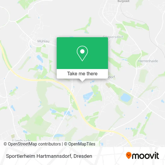 Карта Sportlerheim Hartmannsdorf