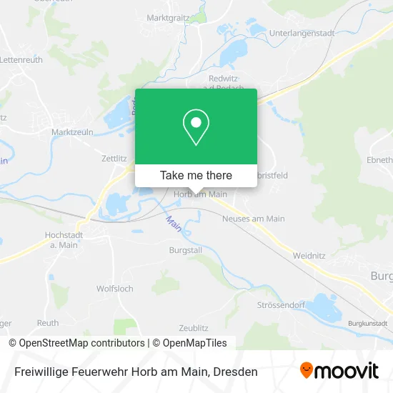 Карта Freiwillige Feuerwehr Horb am Main