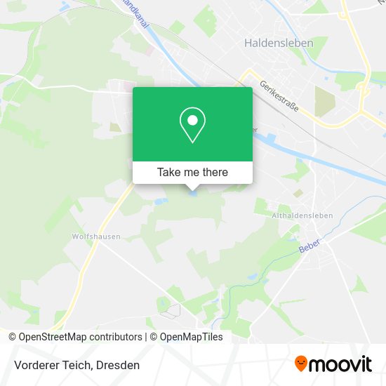 Карта Vorderer Teich