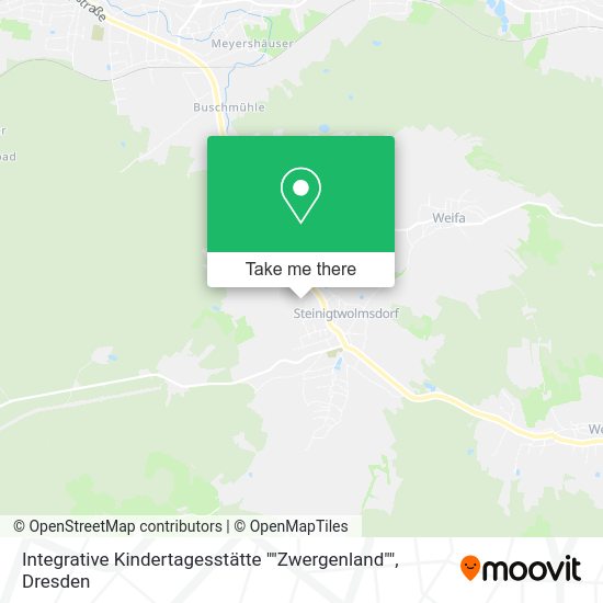 Карта Integrative Kindertagesstätte ""Zwergenland""