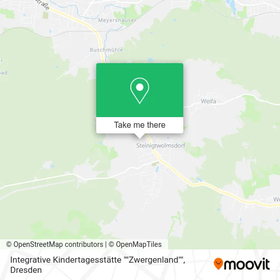 Карта Integrative Kindertagesstätte ""Zwergenland""