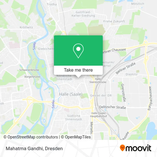 Карта Mahatma Gandhi